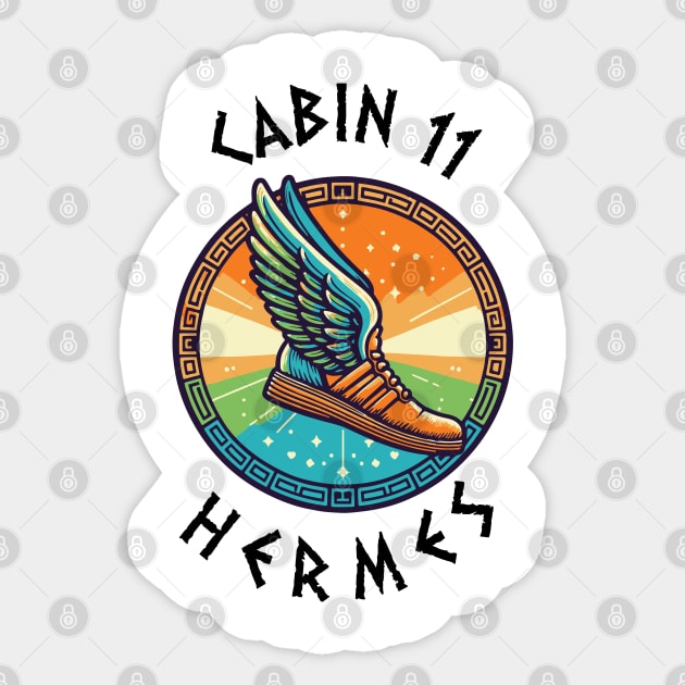 Cabin 11 - Hermes Sticker by whatyouareisbeautiful